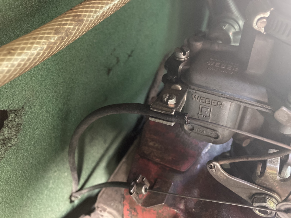 Weber 30 iba 25 на ЗАЗ 965 4