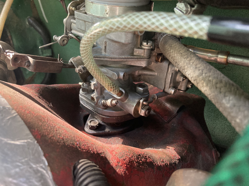 Weber 30 iba 25 на ЗАЗ 965 2
