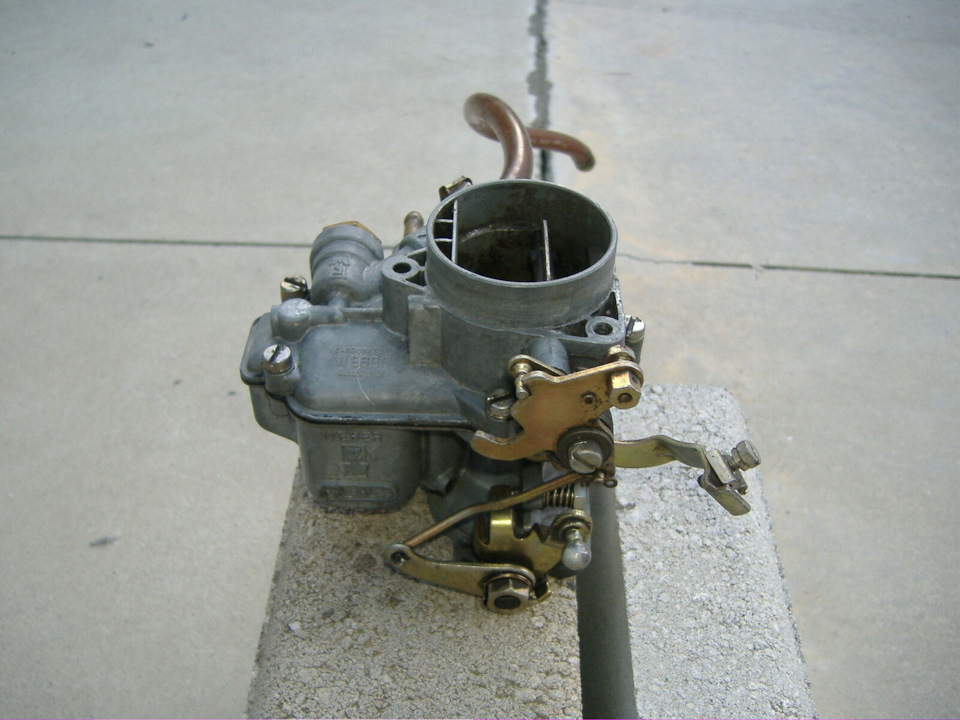 Weber 30 iba 25 на ЗАЗ 965 5