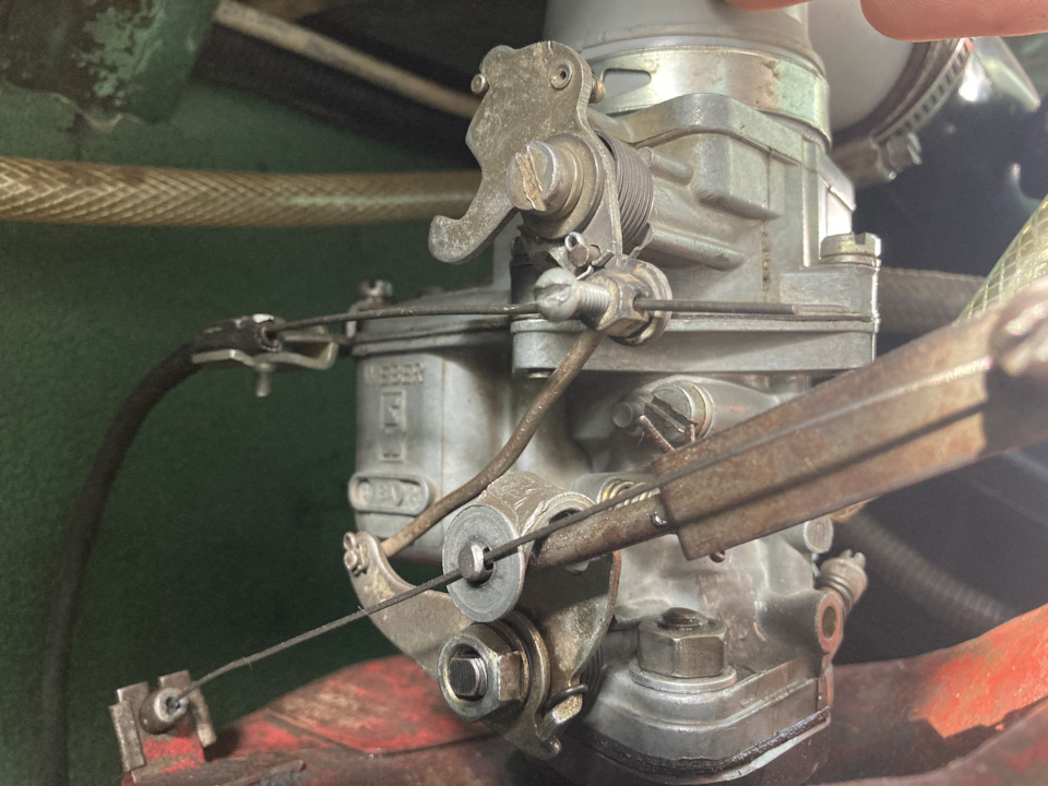 Weber 30 iba 25 на ЗАЗ 965 3