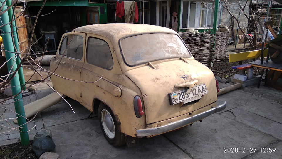 Розбудили ЗАЗ-965 Чарліка. 3