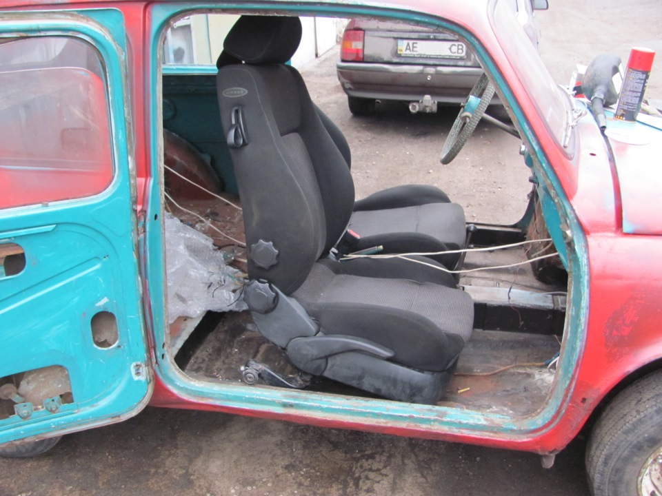 Сидіння VW Golf 4. Покупка та примірка 2