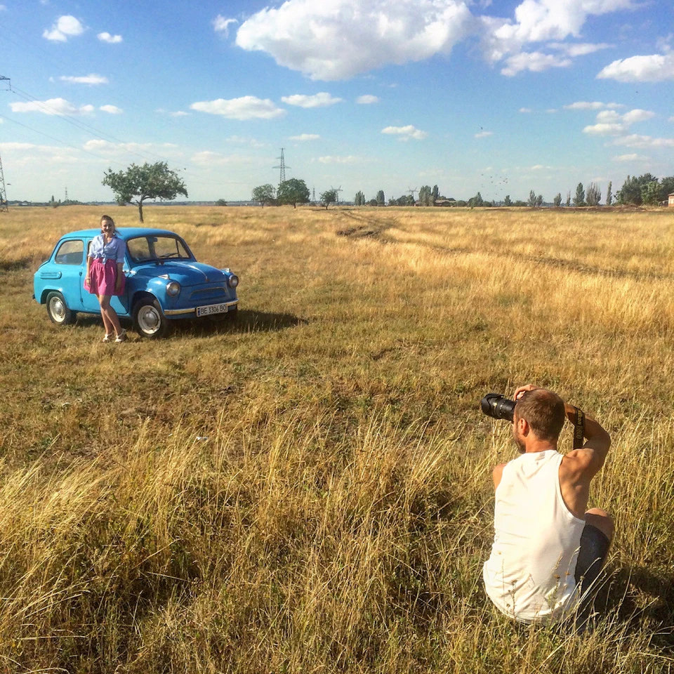 Перша професійна фотосесія за участю моєї Жужель!))