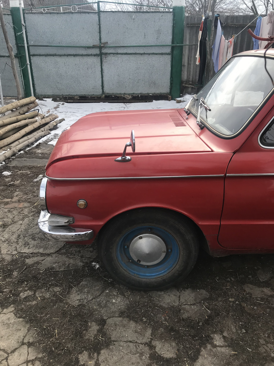Встановлення експортного дзеркала на крило (кругле) 4