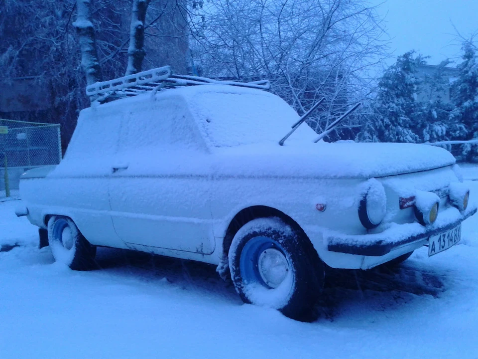 Несподівано настала зима)