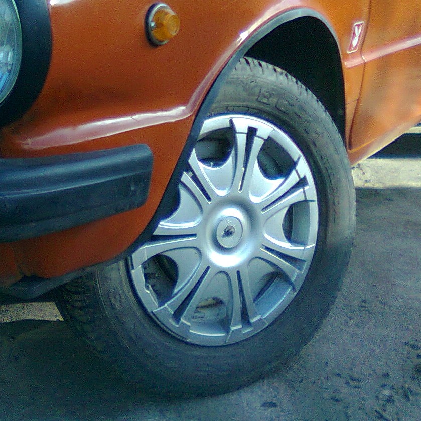 поставив ковпаки)) 1