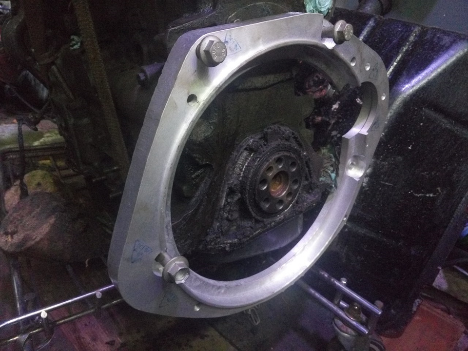 Схрещування Twin Cam з рідною КПП ЗАЗ (частина 2: примірка плити) 4