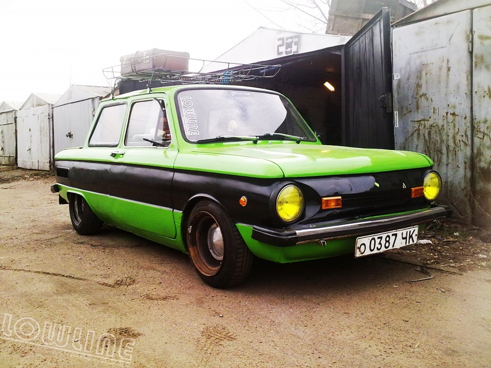 Лада 2115 Хуліганка & ЗАЗ 968 DI Салатик 4