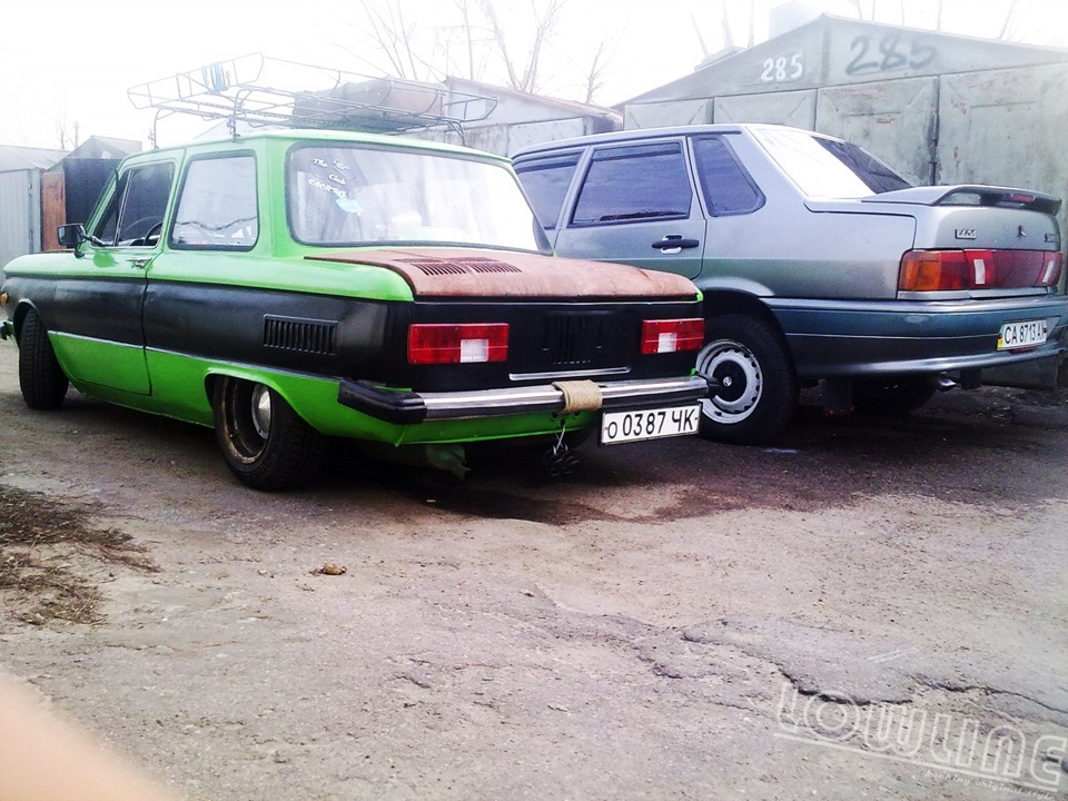 Лада 2115 Хуліганка & ЗАЗ 968 DI Салатик 1
