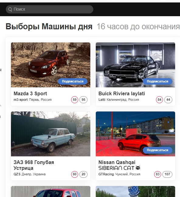 Найдешевше авто на виборах 1
