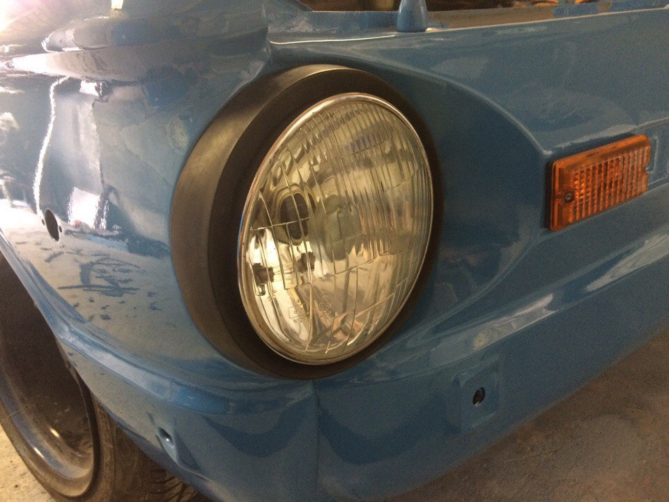 Фари Н4 + led лампи 3