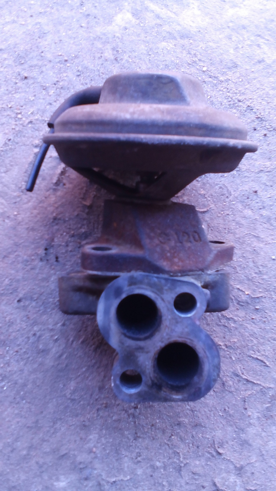 прибираємо та глушимо EGR Lanos dohc 1