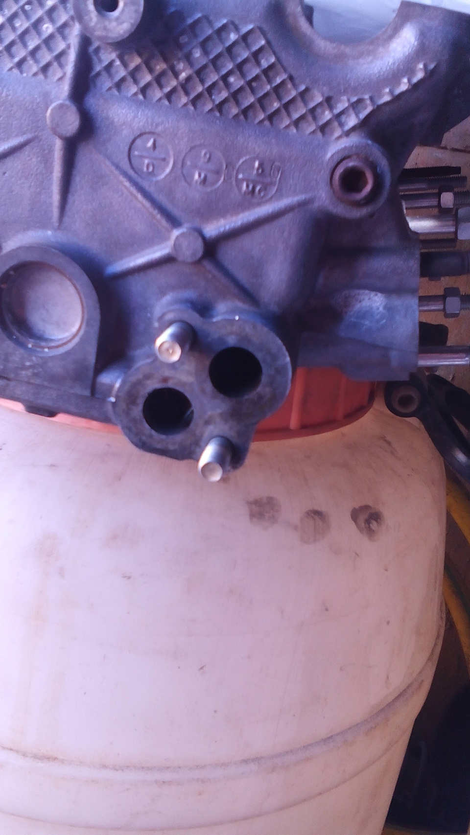 прибираємо та глушимо EGR Lanos dohc 4