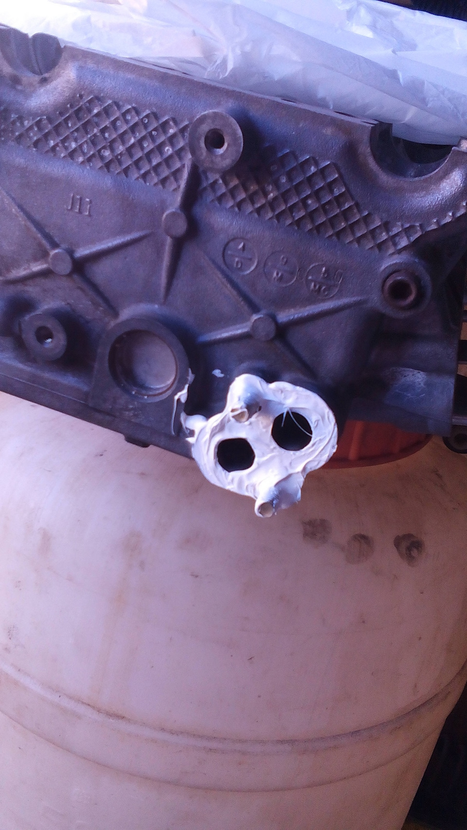 прибираємо та глушимо EGR Lanos dohc 5