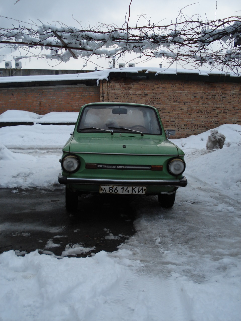 Пару зимових фото в гаражі) 3