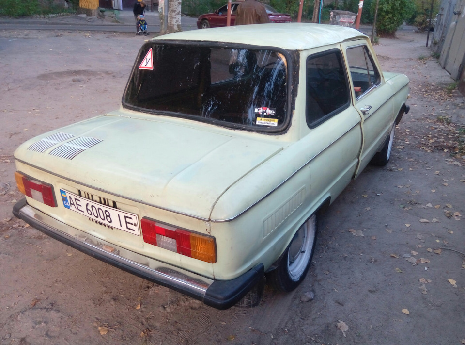 Новий дах на запорожець! 1
