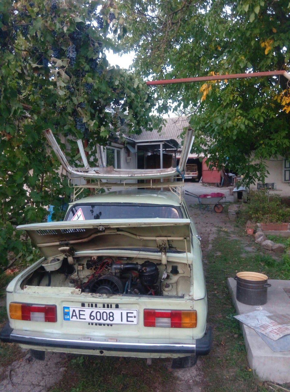 Новий дах на запорожець! 5