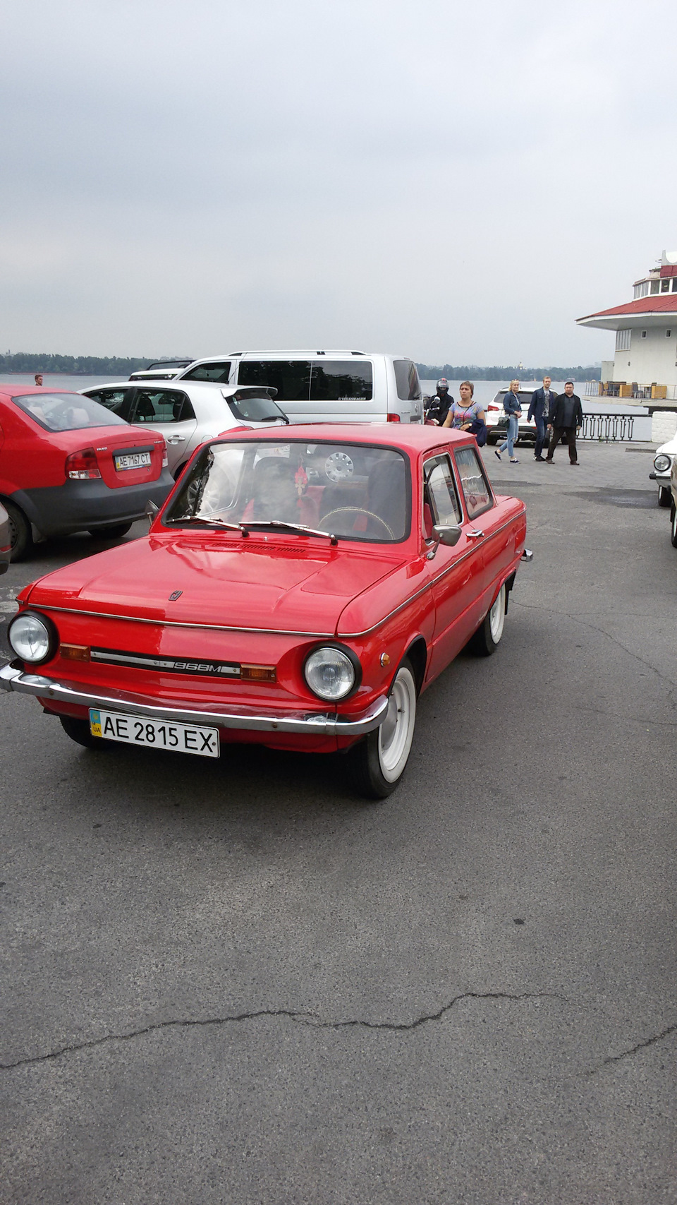Пробіг на підтримку збірної України з футболу, від музею 🚗🚗 MVR Машини Часу 🚗🚗 5