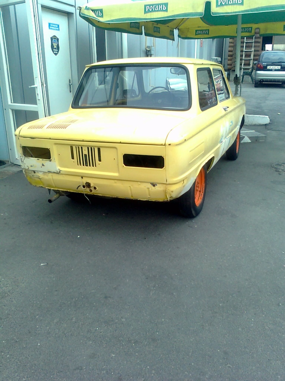 Почав зачищати машину 3