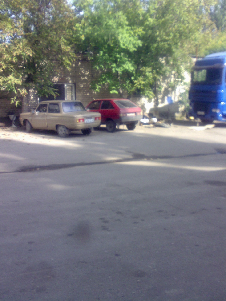 фарбування та встановлення заднього бампера. 1