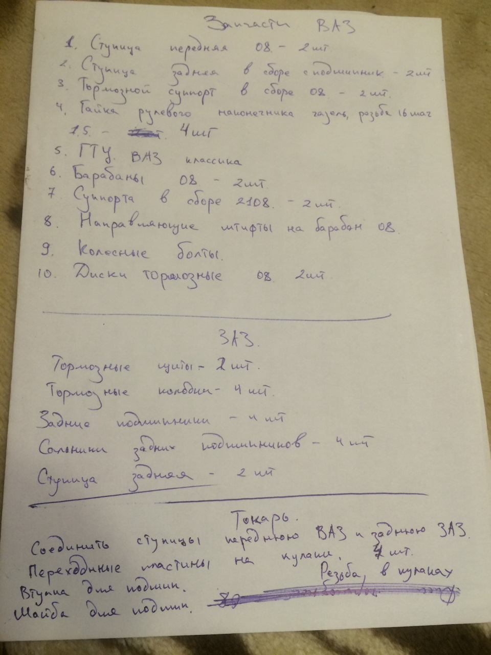 Думки про дискові гальма 1