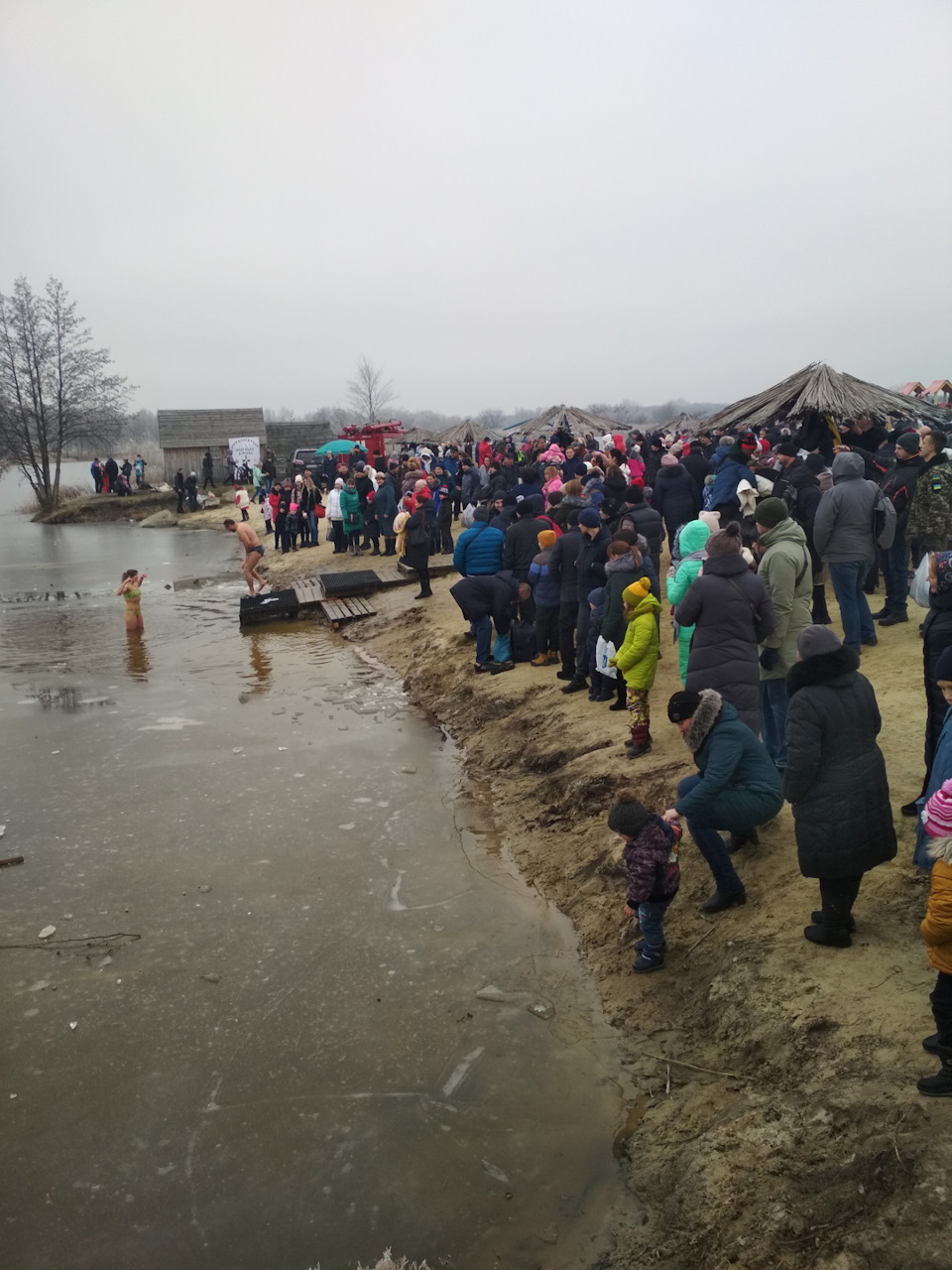 Прохоплення на Водохреща Берег Свободи під Полтавою 5