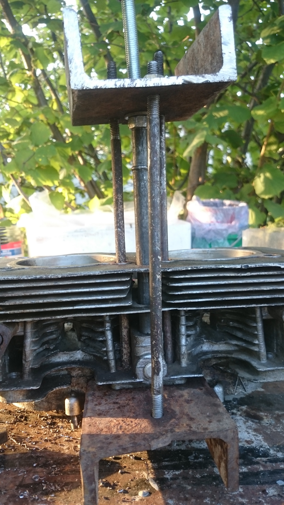 Запресування ГБЦ 2
