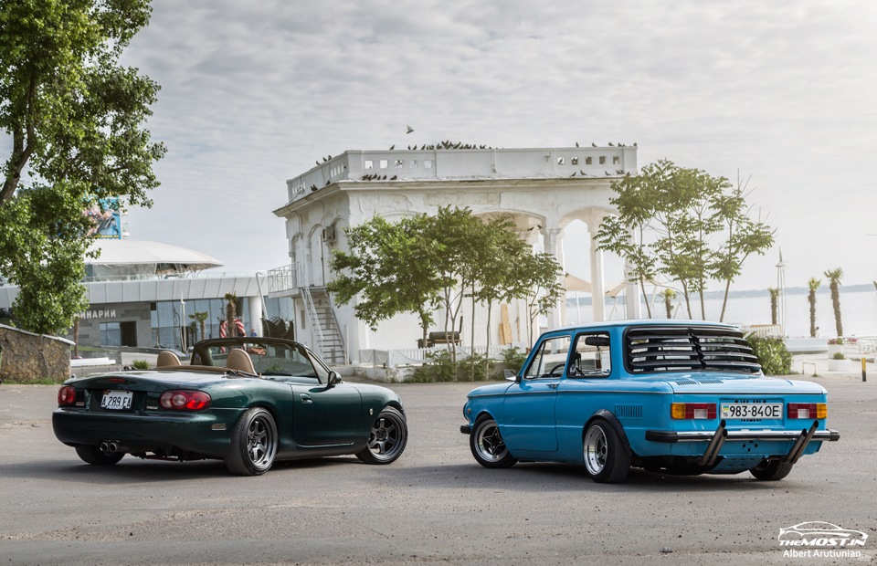 Mazda MX-5 & Заз 968М 5