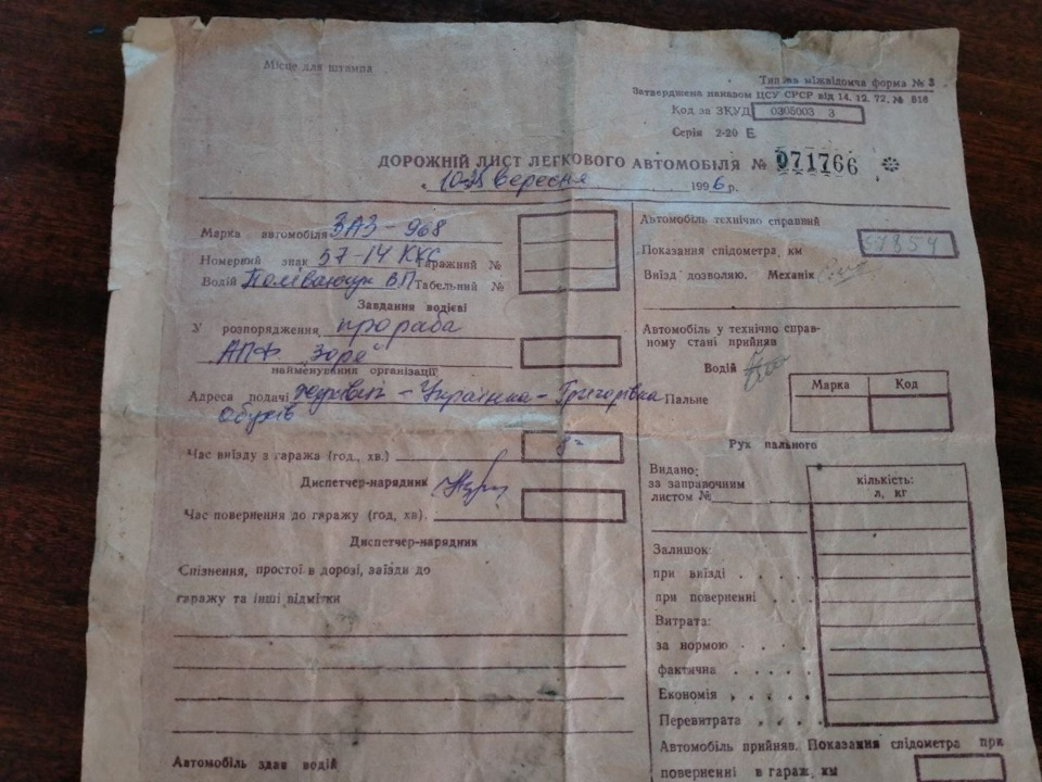 Автомобіль з історією? (Дослідження) Поповнюваний 1