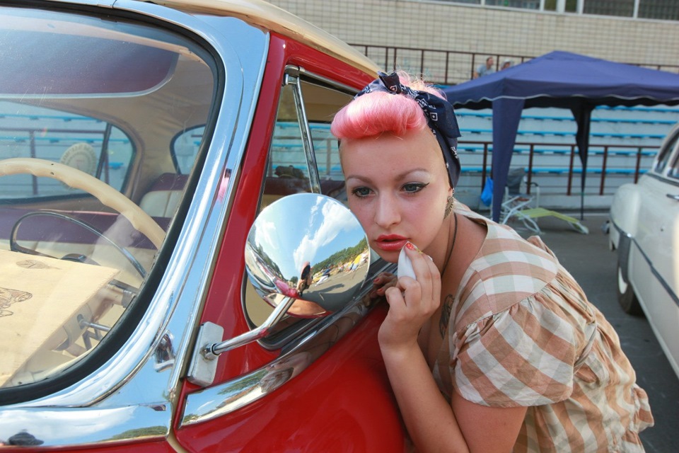 Old Car Fest 2014 (моя супутниця) 2