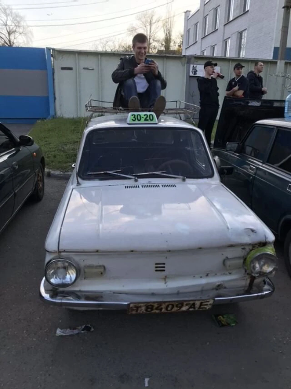 Бернаунт на запорожце