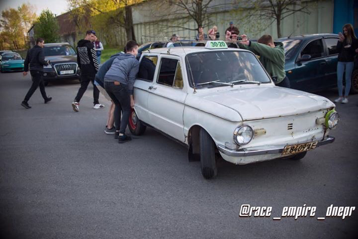 Бернаунт на запорожце 3