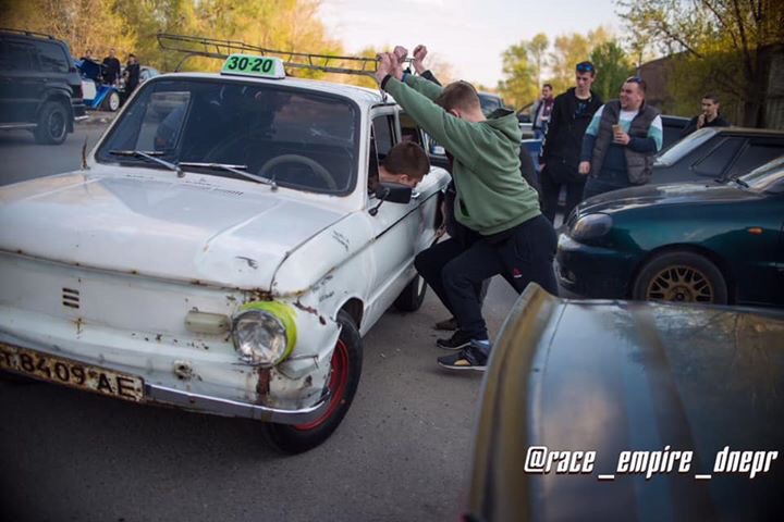 Бернаунт на запорожце 5