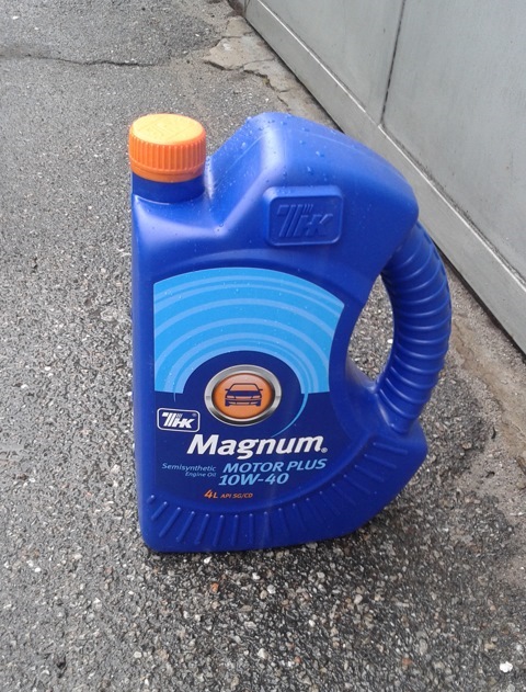 Змінив масло, ваша думка! TNK Magnum 10W-40 (напівсинтетика) 1