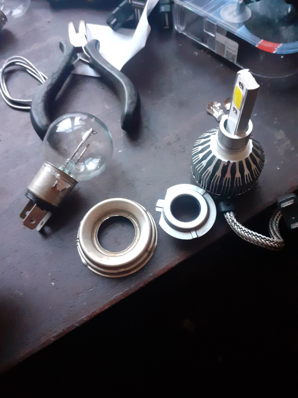 LED у фари 1