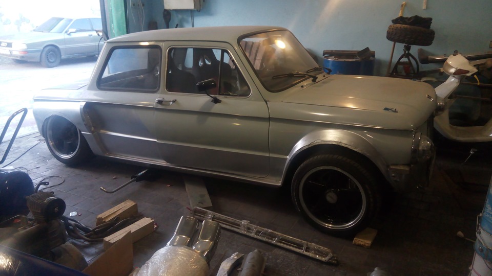 Зниження ЗАЗ 966 & BMW E21 1