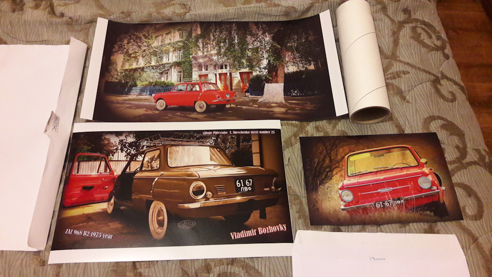 Плакат або Постер ЗАЗ 968 мені на стіну!) Фотки для гаража або все-таки для дому ... 5