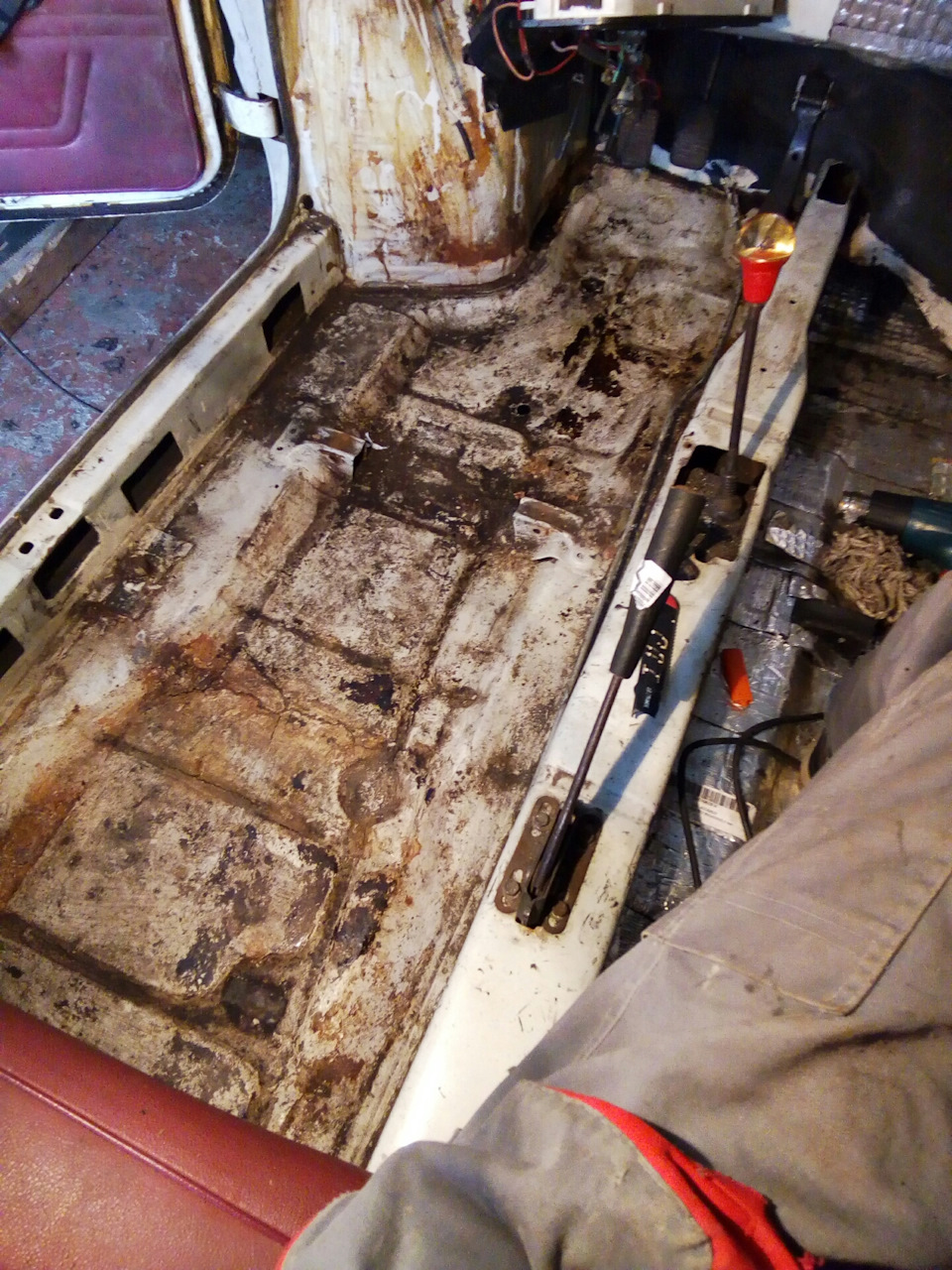 Віброізоляція днища ч.2 5