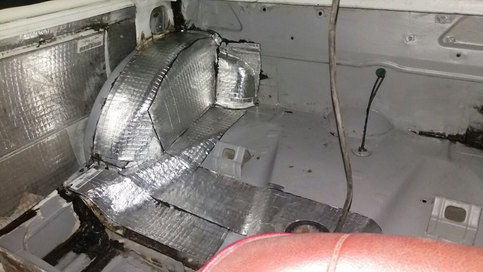 Віброізоляція моторного щита 4