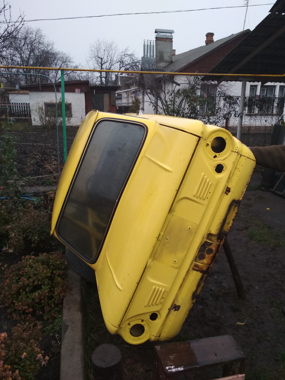Ура ! кінець зварювальних робіт. 3
