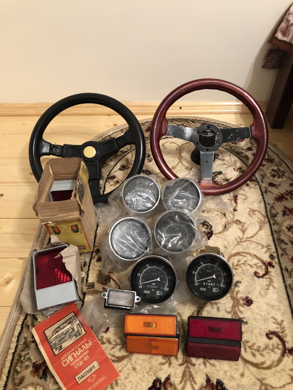 Спідометр в милях Lada Riva 2105 1