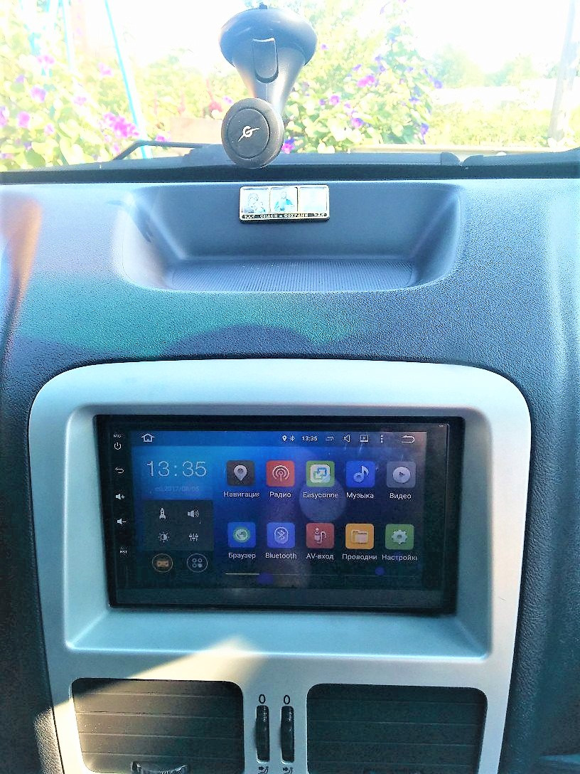 Android 2DIN магнітола в ЗАЗ Forza 1