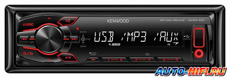 Магнітол Kenwood KMM-100 1