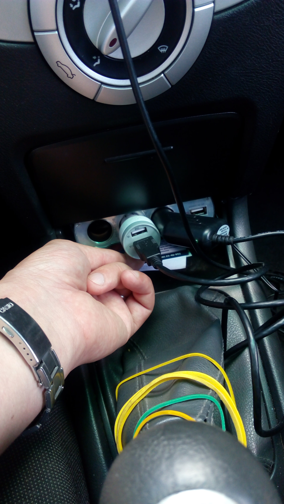 Трійник з usb 1