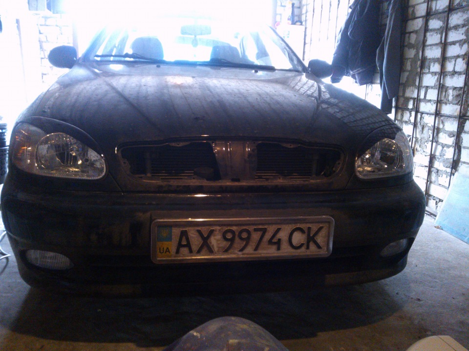 трохи заколхозив передок авто 3