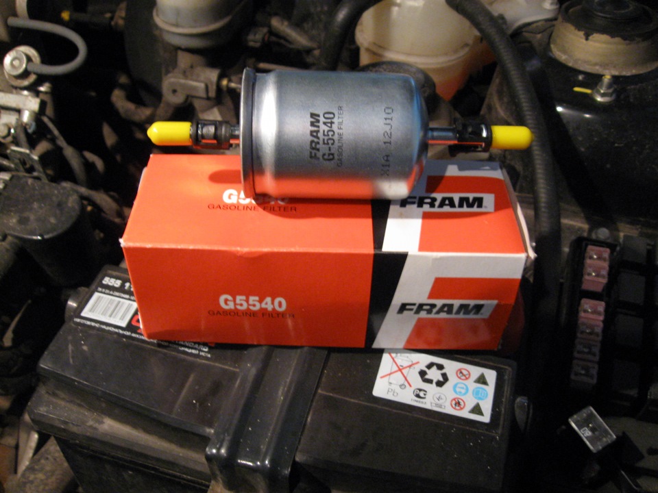 Замінив бензофільтр 1