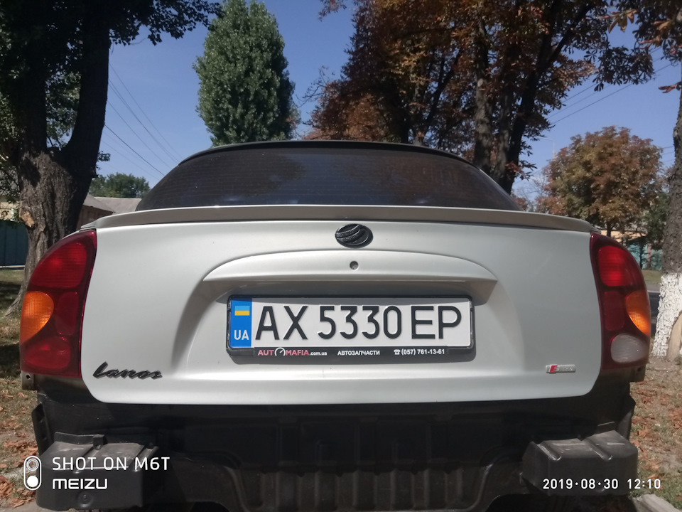 Встановлення лив спойлера 1