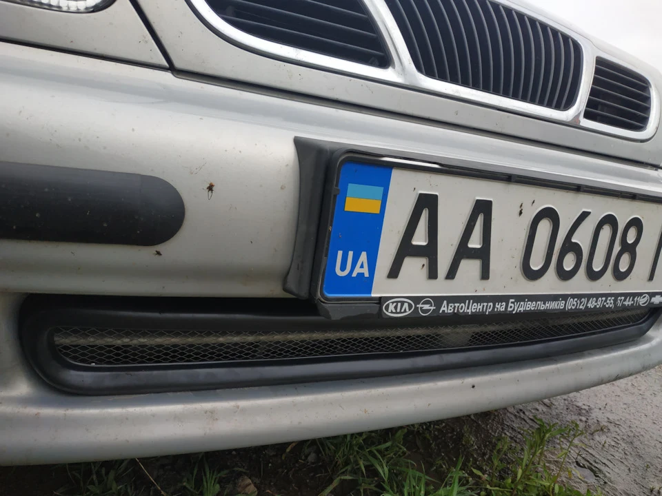 Літня заглушка в бампер