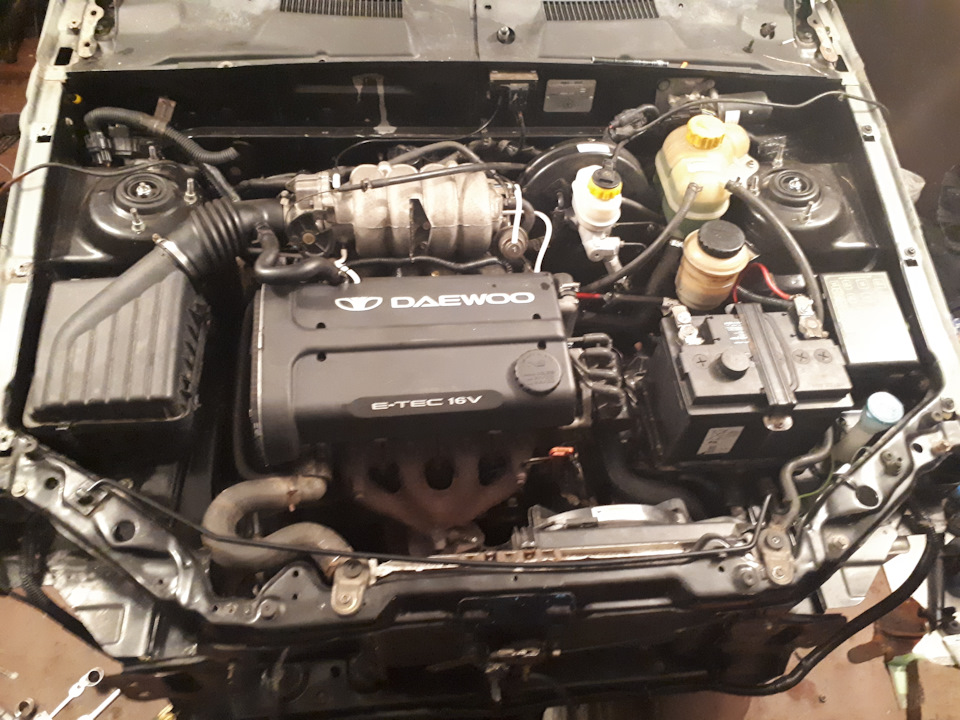 Перший запуск Ланос 1.6 16v 1