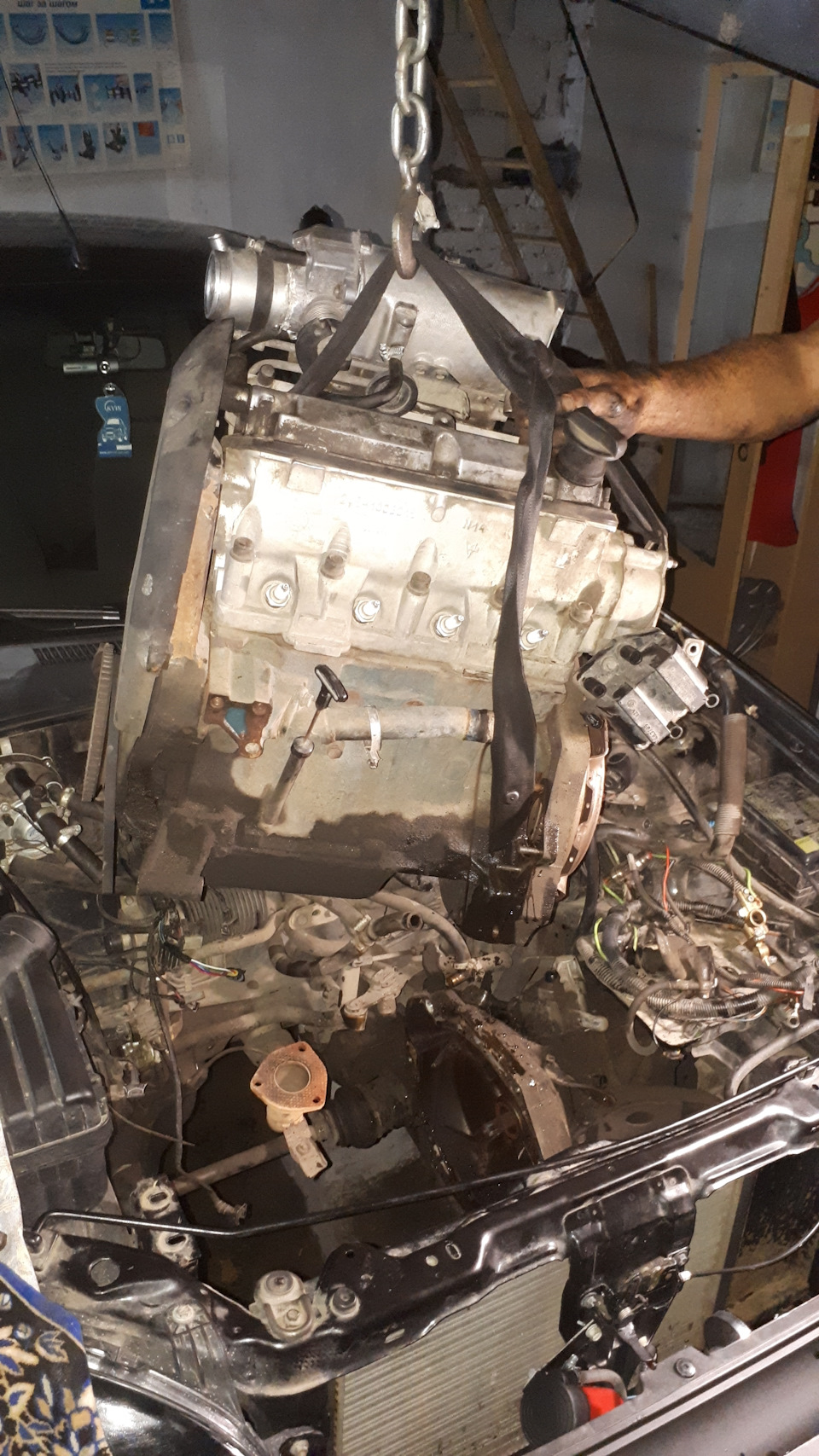 Прощай двигун Daewoo 1.4)))) 3